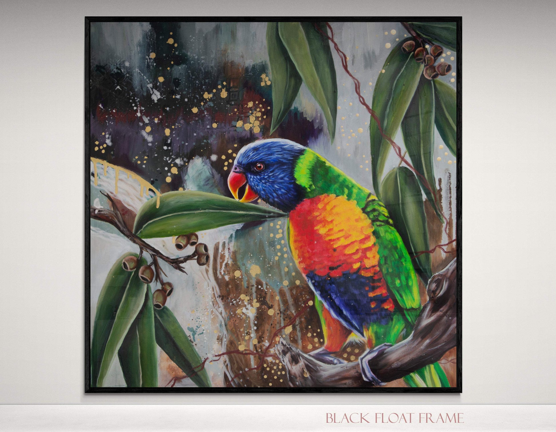 A_little_Bit_of_Magic_Black_float_Frame - KAYCI KAYLA FINE ART
