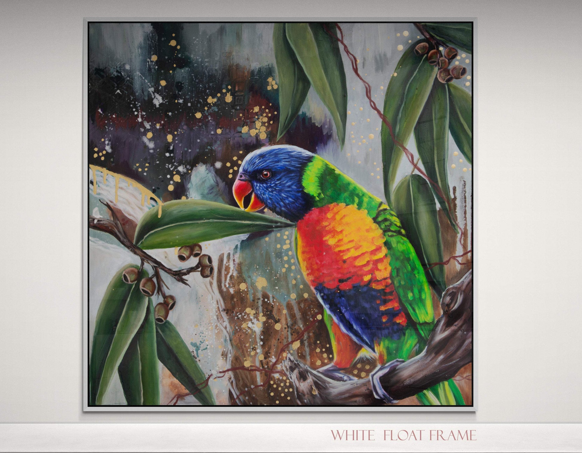 A_little_Bit_of_Magic_White_Float_Frame - KAYCI KAYLA FINE ART