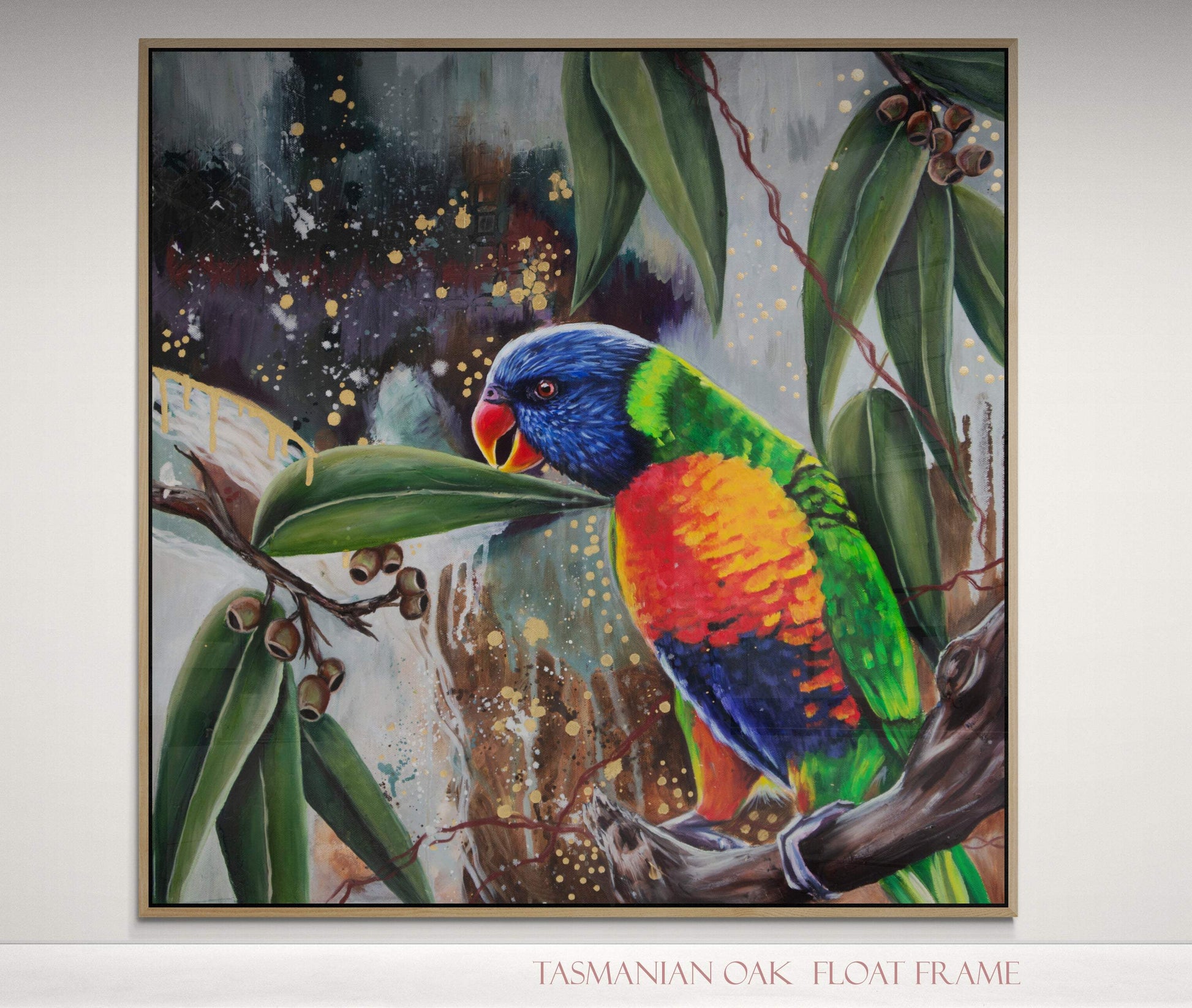 A_little_bit_of_Magic_Tasmanian_oak_Float_Frame - KAYCI KAYLA FINE ART