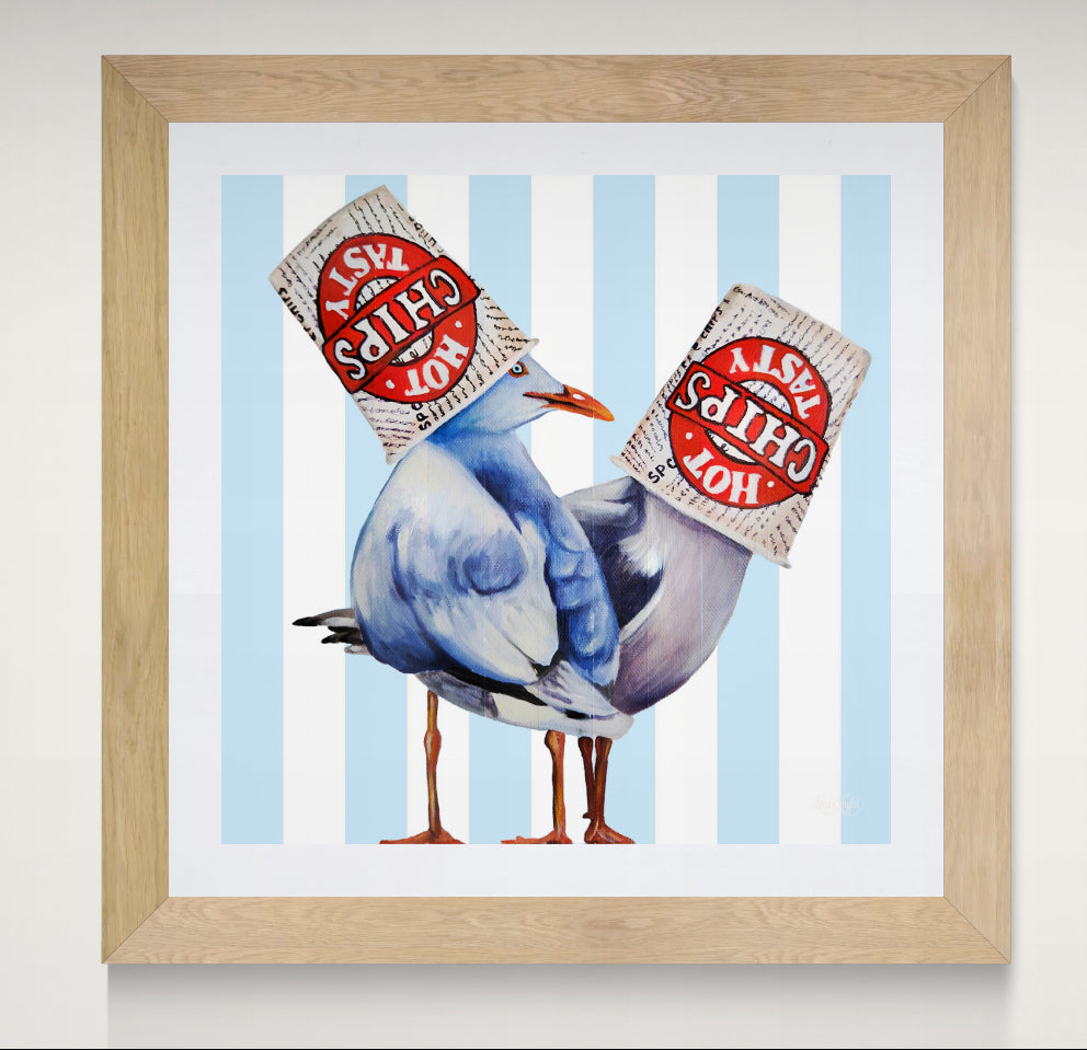 " Chip happens" Mini  Fine Art Print