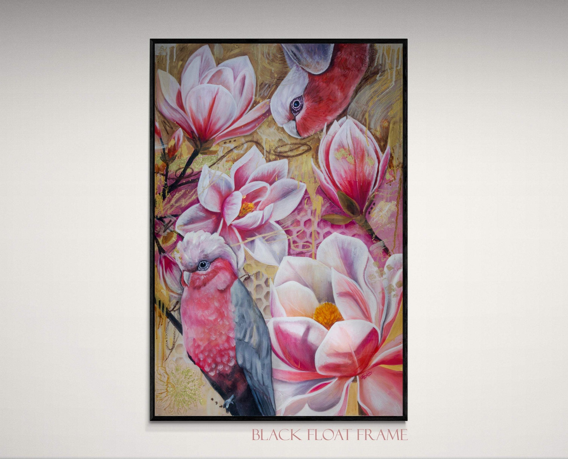 Beneath_a_golden_sky_black_frame - KAYCI KAYLA FINE ART