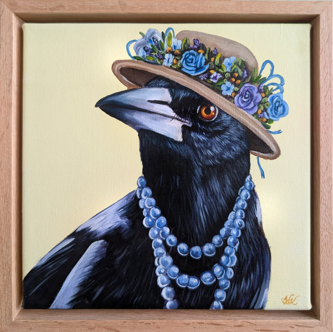 "Marjorie" Mini Painting