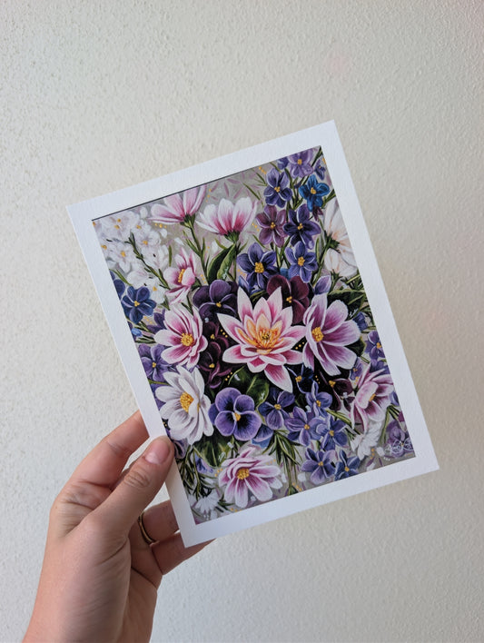 Floral 1 - Fine Art Print (6x8in)