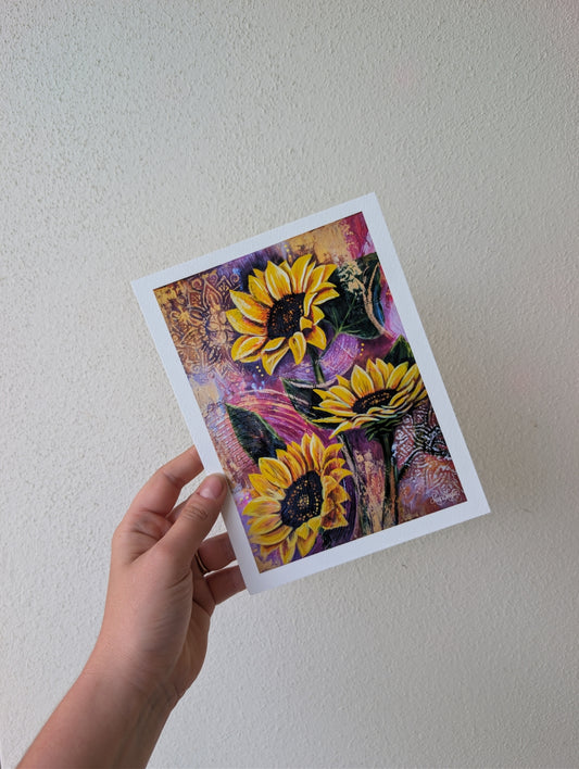 Flourish - Fine Art MISPRINT (6x8in)