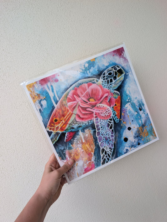 Armour & Eden - Fine Art MISPRINT (12x12in)