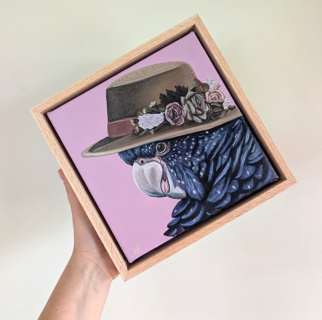 "Fay" Mini Painting