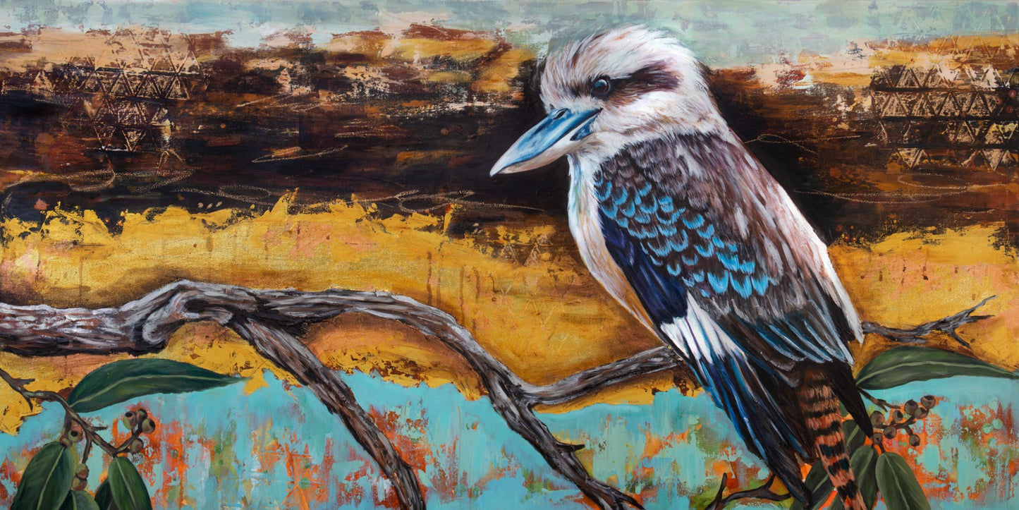 "Ballad of the Bush" Original Oil Painting